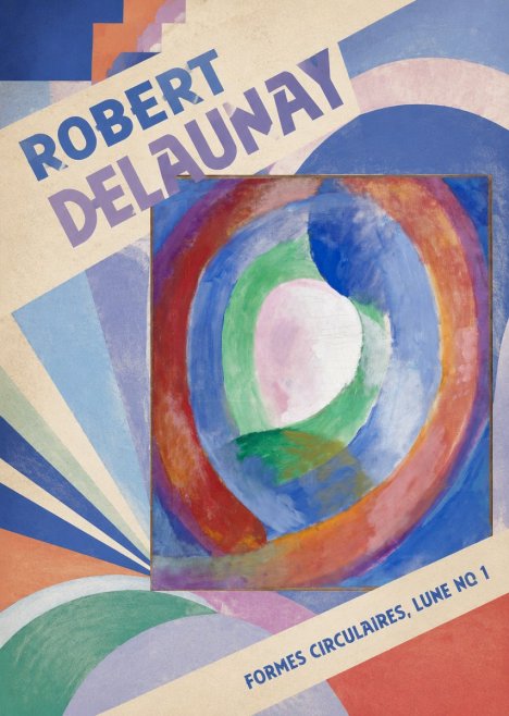 Robert Delaunay Formes Circulaires, Lune No 1 No4 - Poster