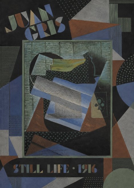 Juan Gris Still Life II No6 - Poster