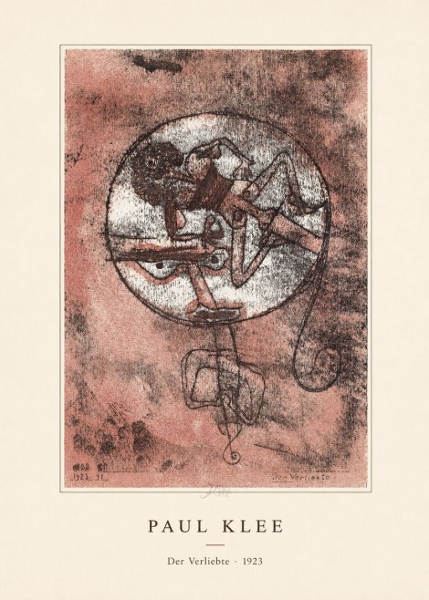 Paul Klee Der Verliebte I No4 - Poster