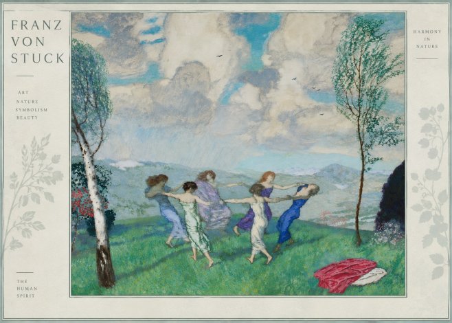 Franz von Stuck Spring Dance No5 - Poster