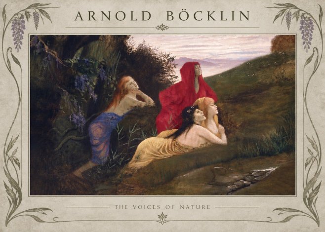Arnold Böcklin The Voices of Nature No6 - Poster