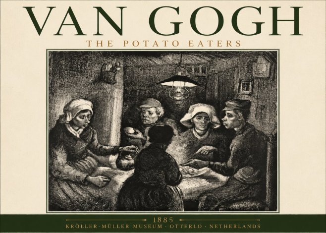Van Gogh The Potato Eaters I No2 - Poster