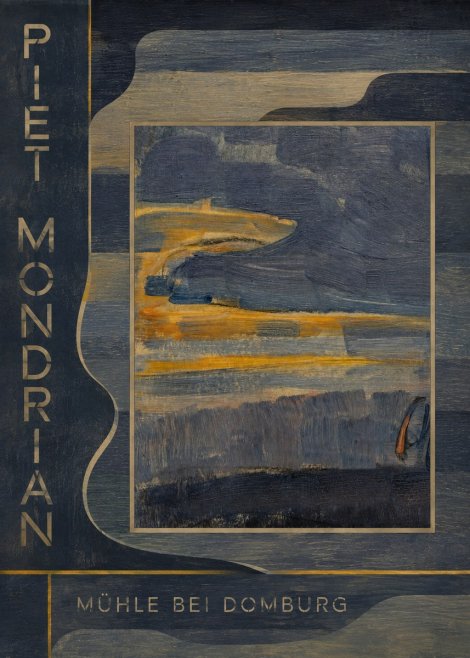 Piet Mondrian Mühle Bei Domburg No5 - Poster