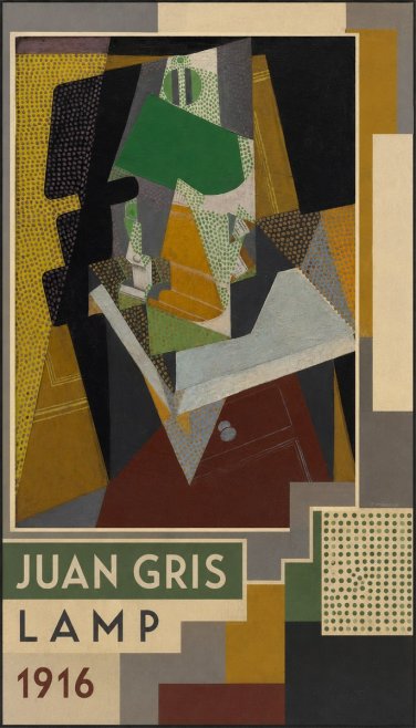 Juan Gris Lamp No6 - Poster