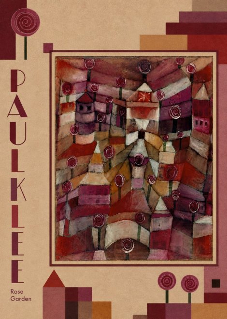 Paul Klee Rose Garden No2 - Poster
