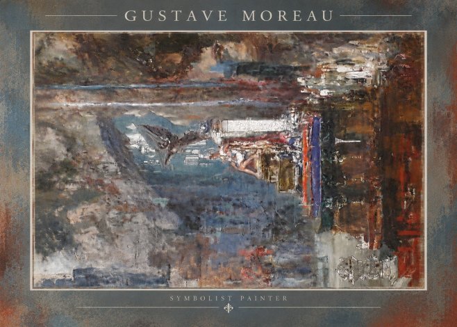 Gustave Moreau Visionary Composition No4 - Poster