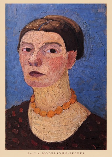 Paula Modersohn-Becker Self-portrait No5 - Poster