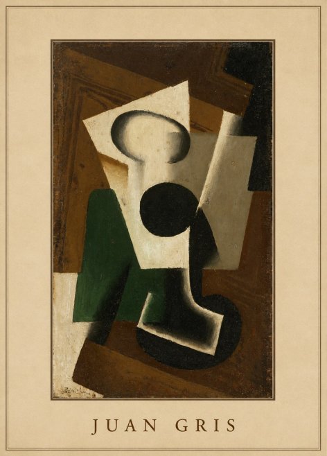 Juan Gris The Open Window No4 - Poster