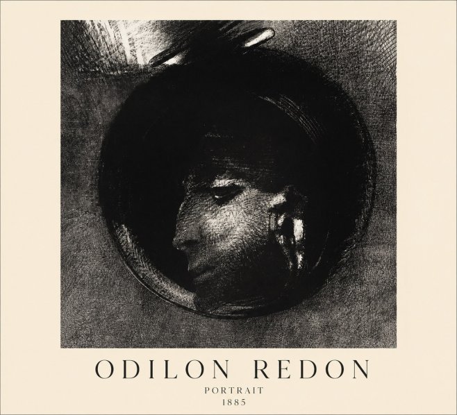 Odilon Redon Portrait No1 - Poster