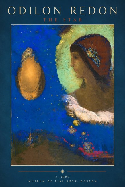 Odilon Redon The Star No6 - Poster