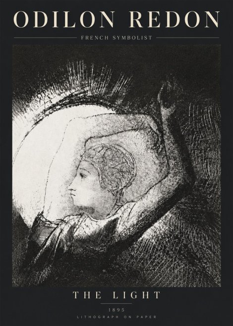 Odilon Redon The Light No3 - Poster