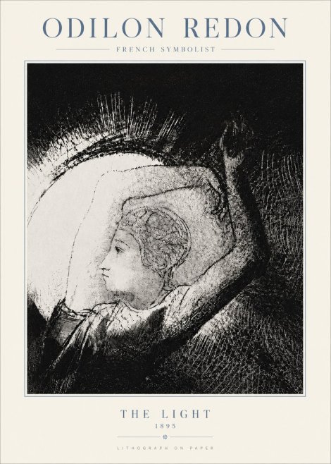 Odilon Redon The Light No5 - Poster