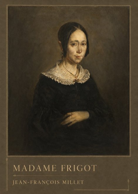 Jean-François Millet Madame Frigot No2 - Poster