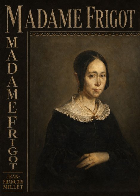 Jean-François Millet Madame Frigot No5 - Poster