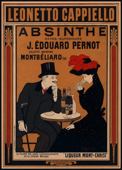 Leonetto Cappiello Absinthe J. Édouard Pernot No1 - Poster