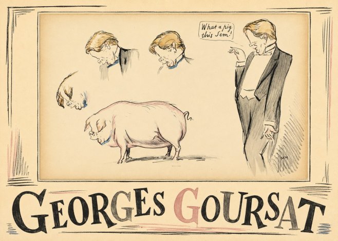 Georges Goursat Georges Goursat I No5 - Poster