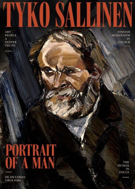 Tyko Sallinen Portrait of a Man III No2 - Poster
