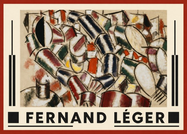 Fernand Léger Contraste De Formes No1 - Poster