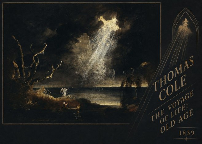 Thomas Cole The Voyage of Life: Old Age I No2 - Poster