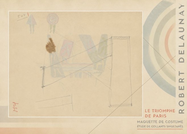 Robert Delaunay Le Triomphe De Paris III No5 - Poster