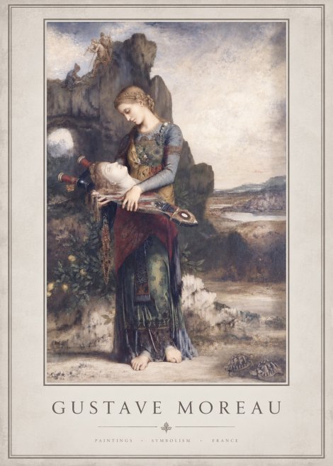 Gustave Moreau Salome with the Head of John the Baptist No3 - Poster