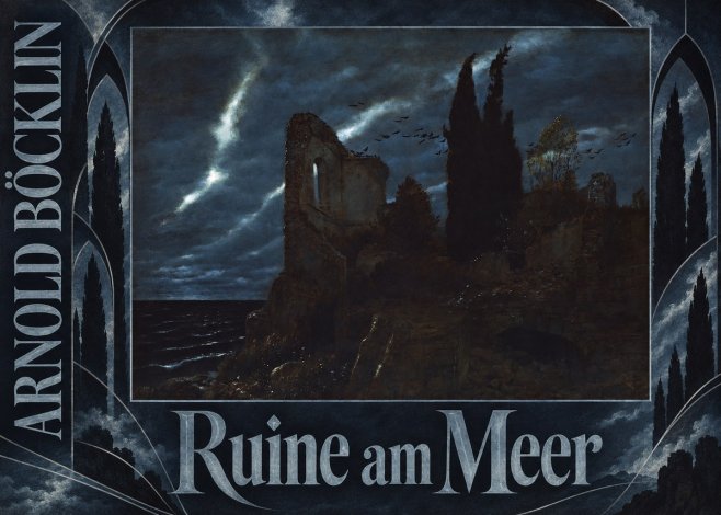 Arnold Böcklin Ruine Am Meer I No5 - Poster