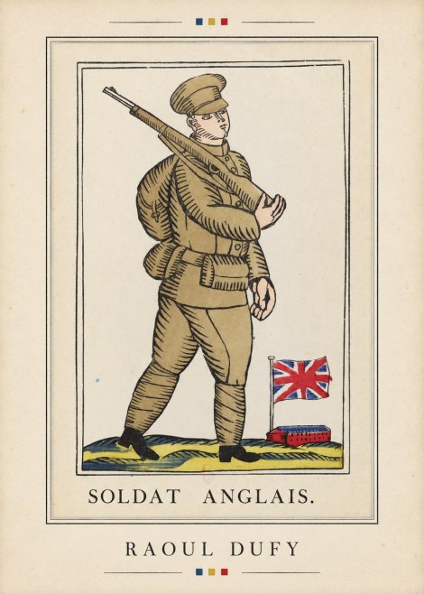 Raoul Dufy Soldat Anglais. No4 - Poster