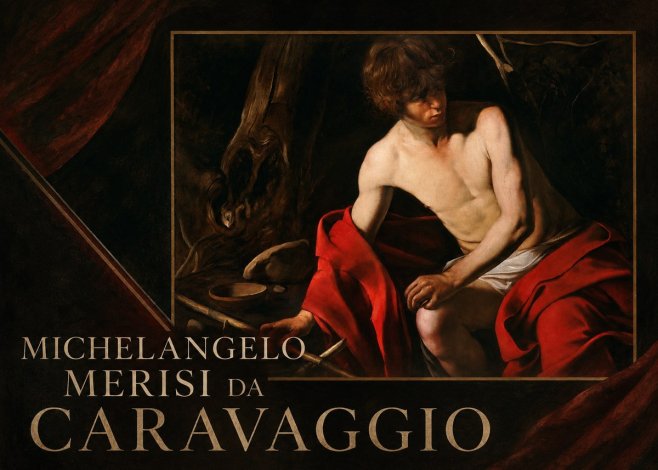 Michelangelo Merisi da Caravaggio John the Baptist (Youth with a Ram) No2 - Poster