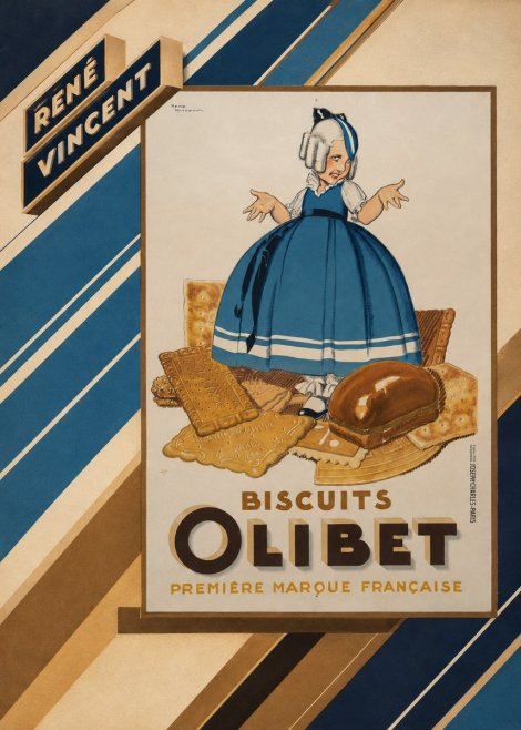 René Vincent Biscuits Olibet No4 - Poster