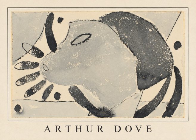 Arthur Dove Head No3 - Poster