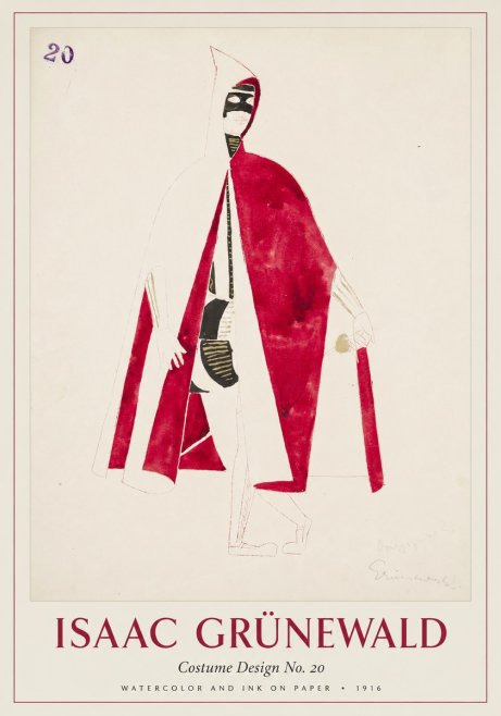 Isaac Grünewald Costume Design No. 20 No1 - Poster