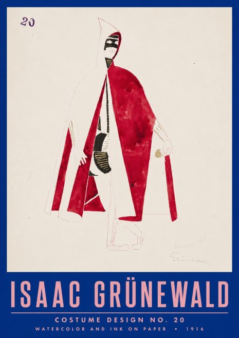 Isaac Grünewald Costume Design No. 20 No3 - Poster