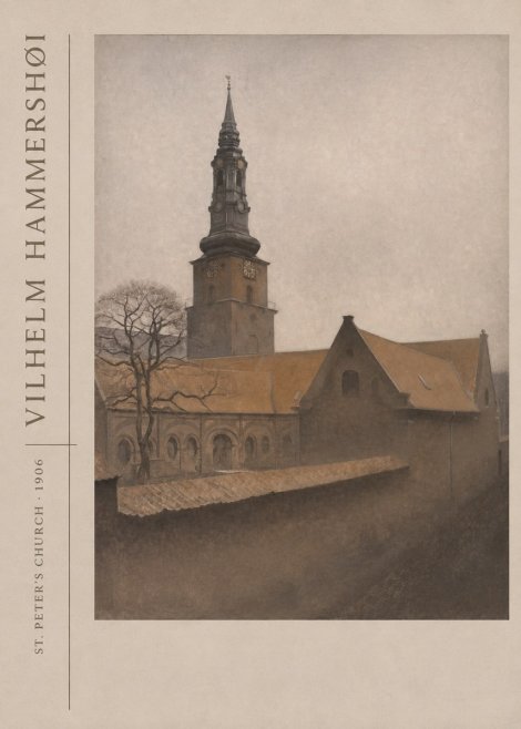 Vilhelm Hammershøi St. Peter's Church No2 - Poster