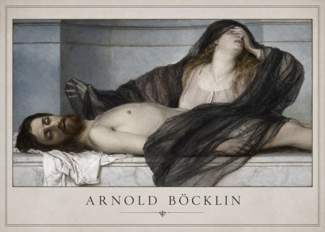 Arnold Böcklin Marie Magdalene No1 - Poster