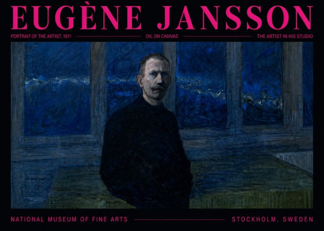Eugène Jansson Portrait of the Artist, 1911 No5 - Poster