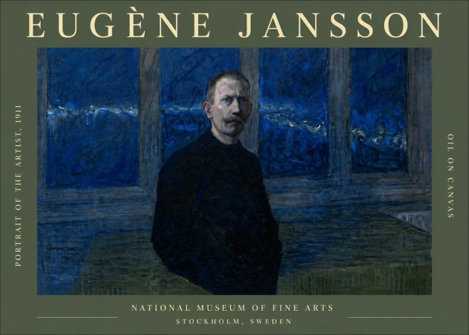 Eugène Jansson Portrait of the Artist, 1911 No6 - Poster