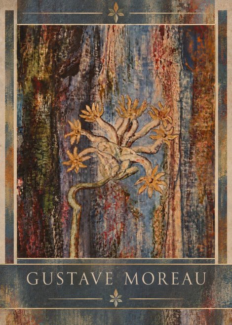 Gustave Moreau Fleur Mystérieuse No6 - Poster