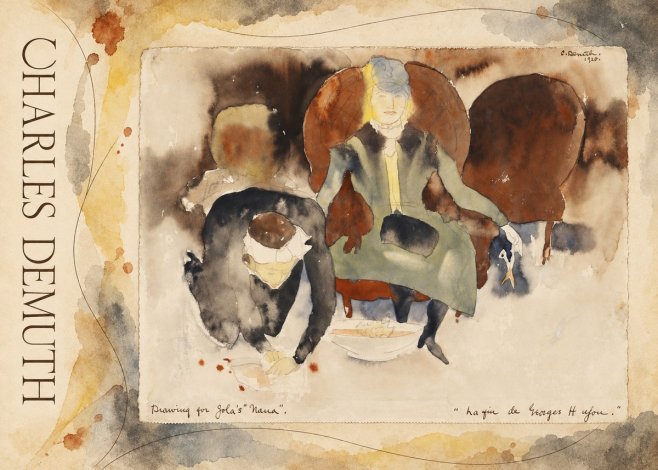 Charles Demuth Drawing for Zola's "Nana" No4 - Poster