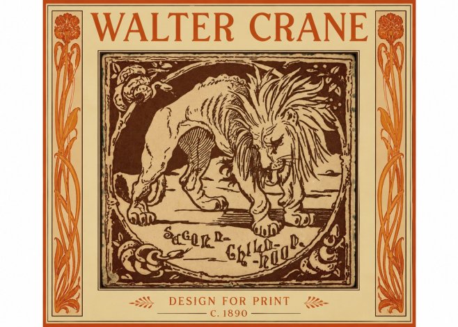 Walter Crane Sacred Childhood No3 - Poster