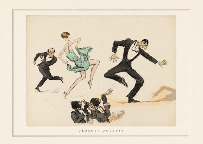 Georges Goursat Georges Goursat III No6 - Poster