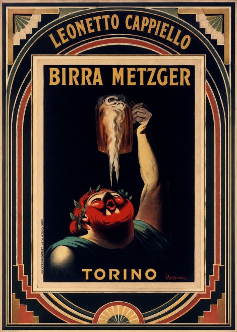 Leonetto Cappiello Birra Metzger No6 - Poster