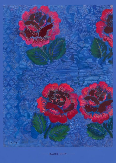 Raoul Dufy Roses No6 - Poster