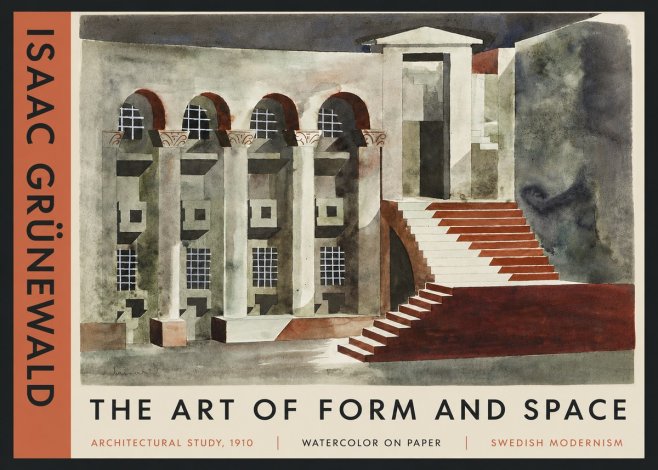 Isaac Grünewald Architectural Study, 1910 No6 - Poster