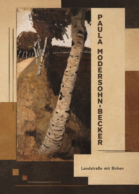 Paula Modersohn-Becker Landstraße Mit Birken No3 - Poster