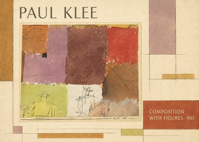 Paul Klee Composition with Figures I No2 - Poster