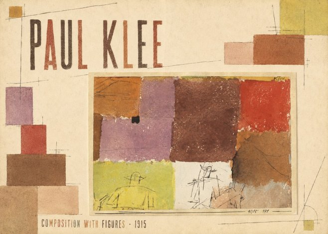 Paul Klee Composition with Figures I No6 - Poster