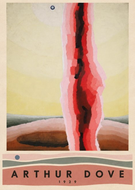 Arthur Dove Gale No4 - Poster