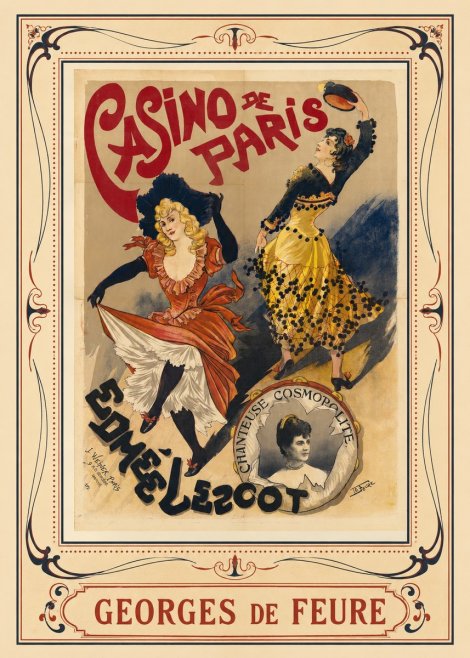 Georges de Feure Edmée L'escot No1 - Poster