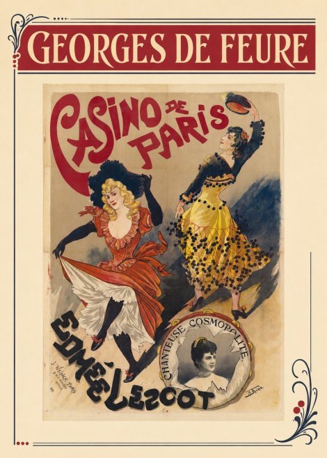 Georges de Feure Edmée L'escot No3 - Poster