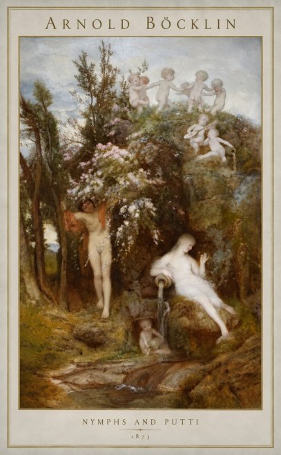 Arnold Böcklin Springtime No3 - Poster